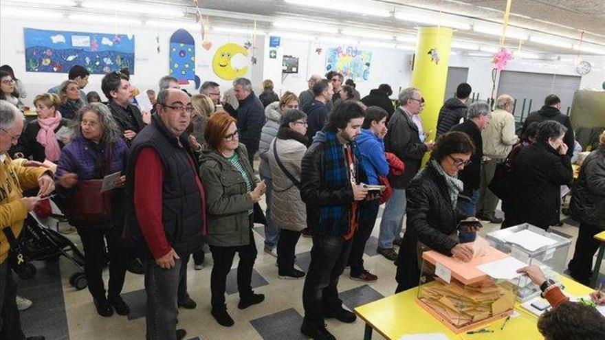 Elecciones generales: la participación cae 3,5 puntos respecto al 28-A