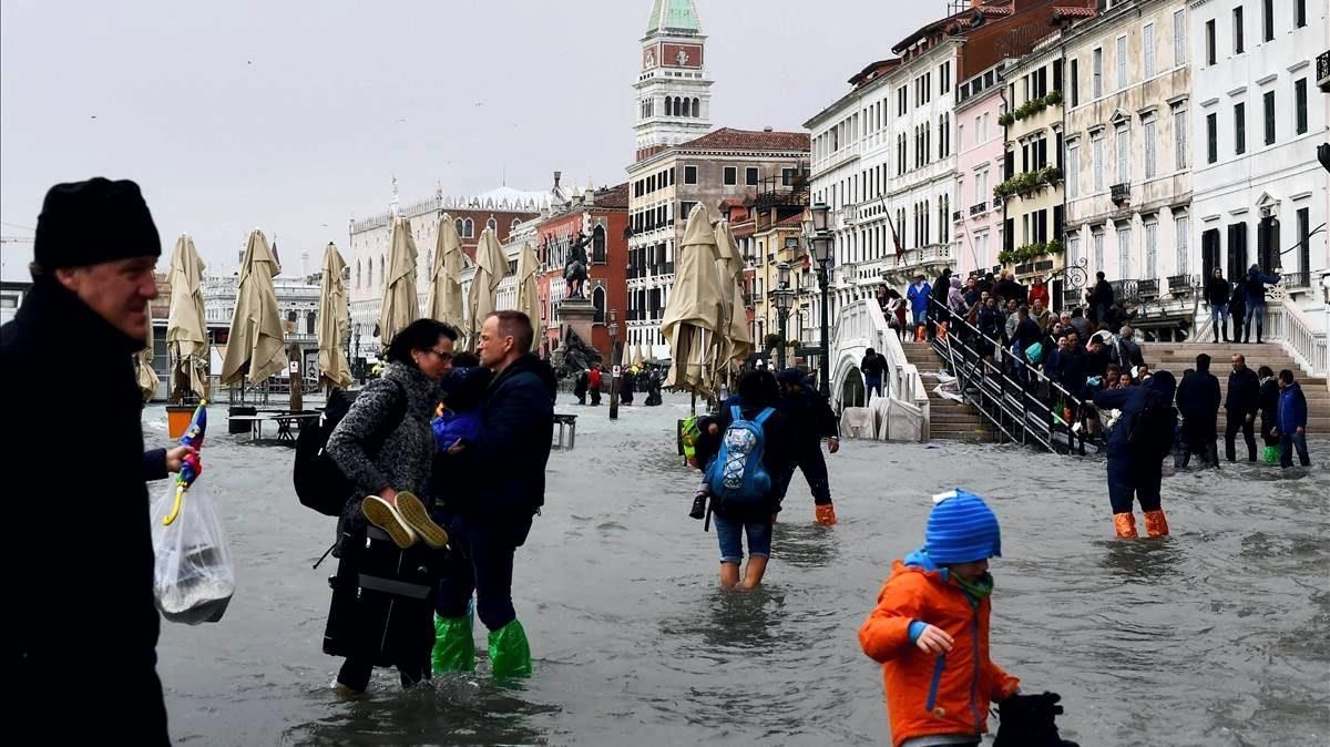 Venecia después del 'acqua alta'