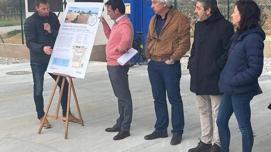 Acaba l&#039;obra de la depuradora de Pau que millorarà l&#039;aigua als Aiguamolls de l&#039;Empordà