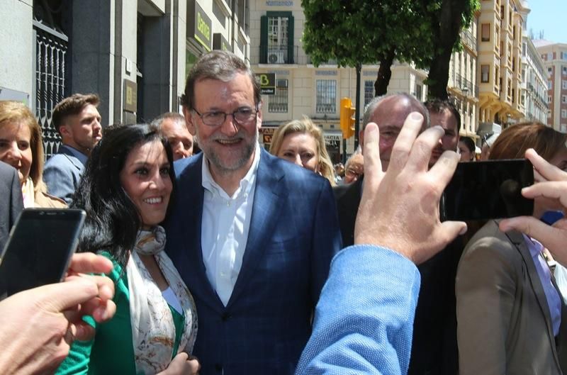 Mariano Rajoy inicia la precampaña en Málaga