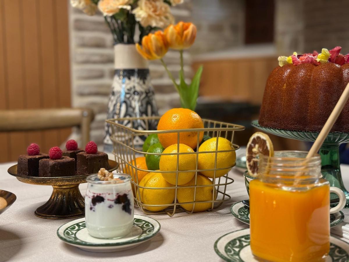 El brunch incluye zumos naturales como, por ejemplo, el de naranja.