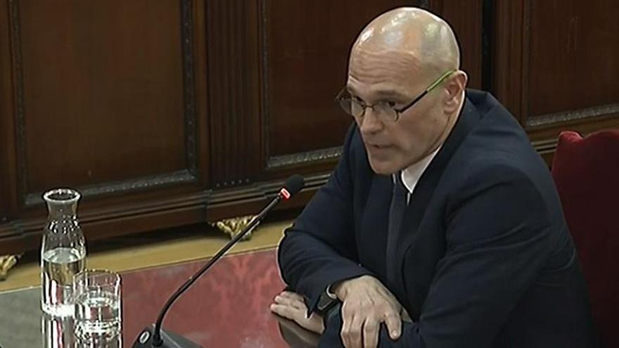 Turno para Raül Romeva en el juicio del &#039;procés&#039;.