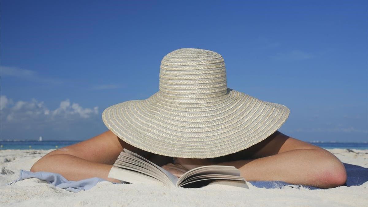 Lectura en la playa