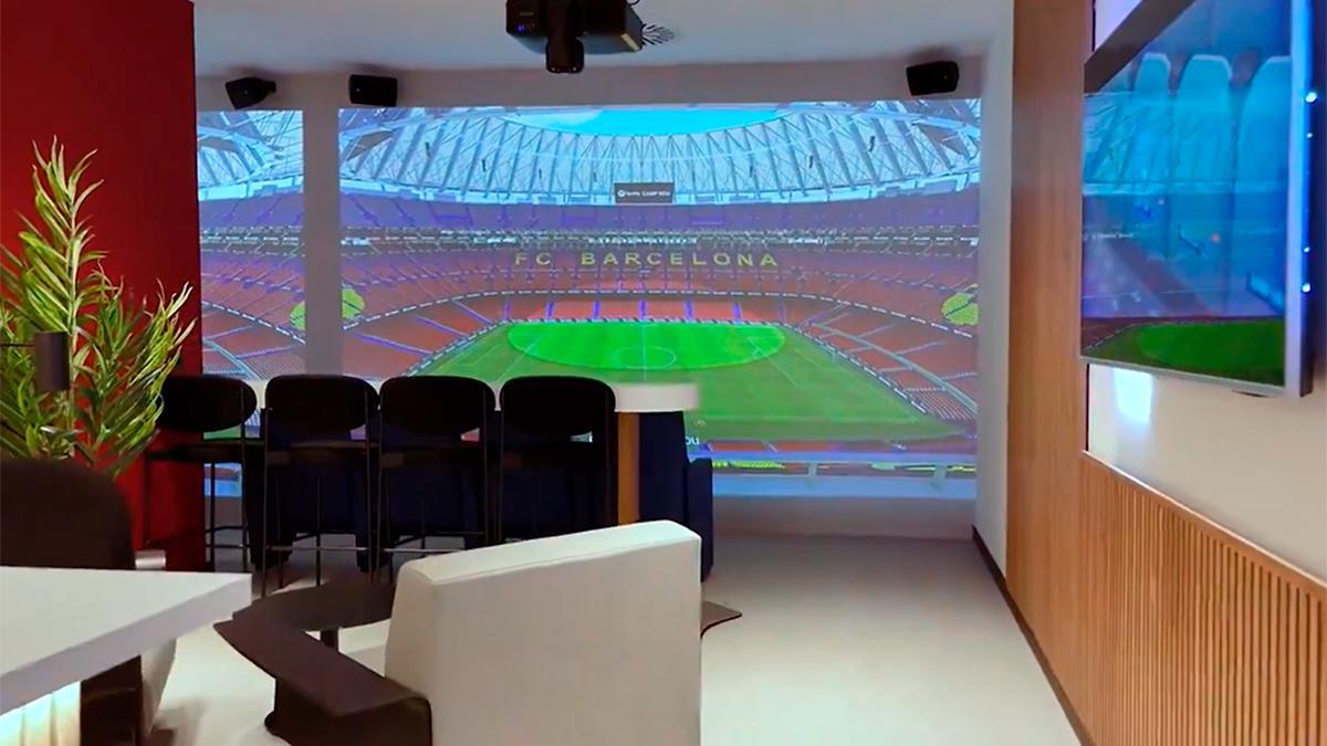 ¡Espectacular! Así será la nueva oficina comercial al lado del Spotify Camp Nou