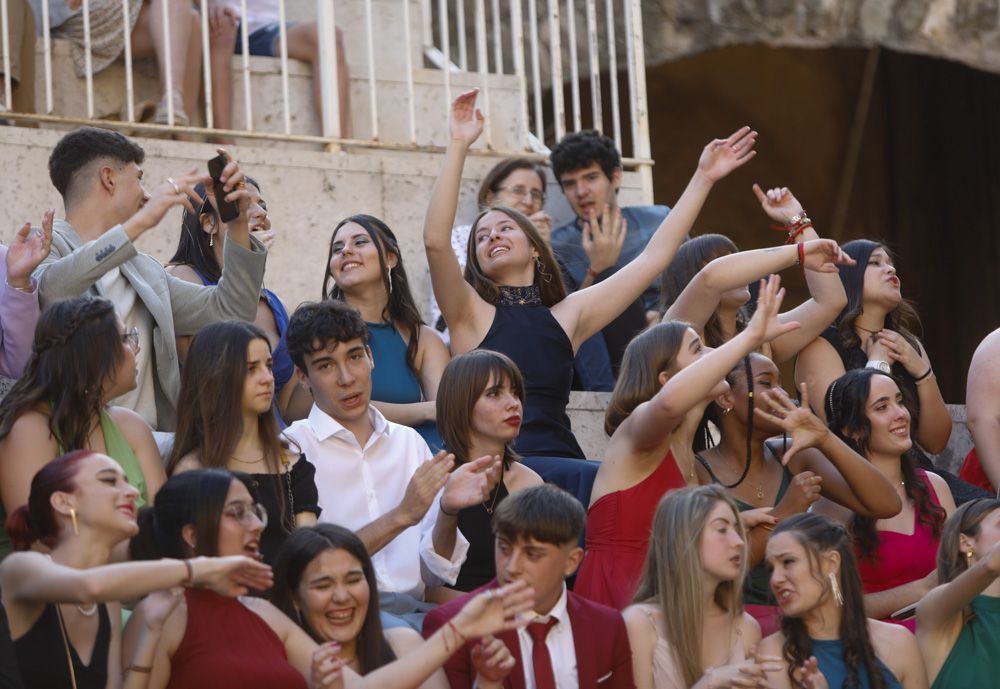 Graduación del IES Cloe del Moro en el Teatro Romano de Sagunt.