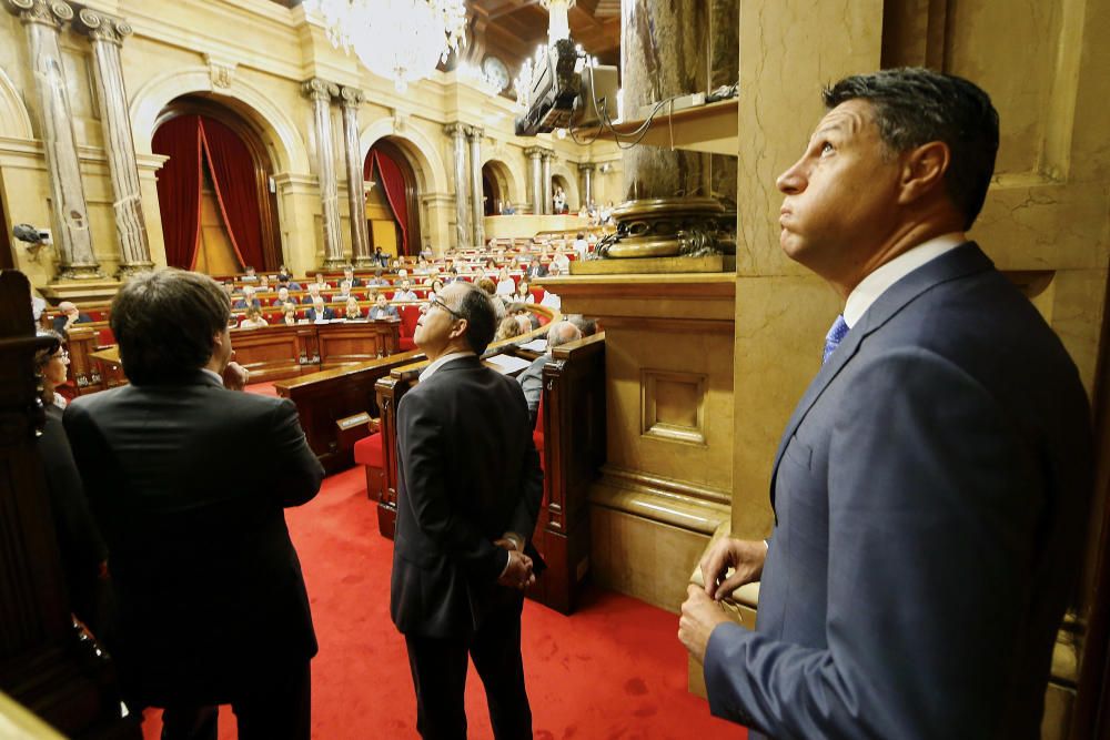 Debat al Parlament sobre el procés constituent