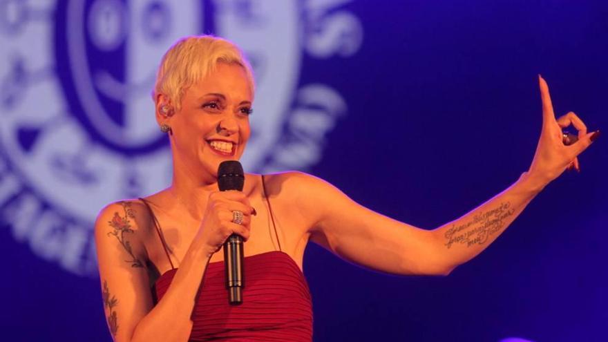 Mariza, en su actuación en La Mar de Músicas, en 2016.