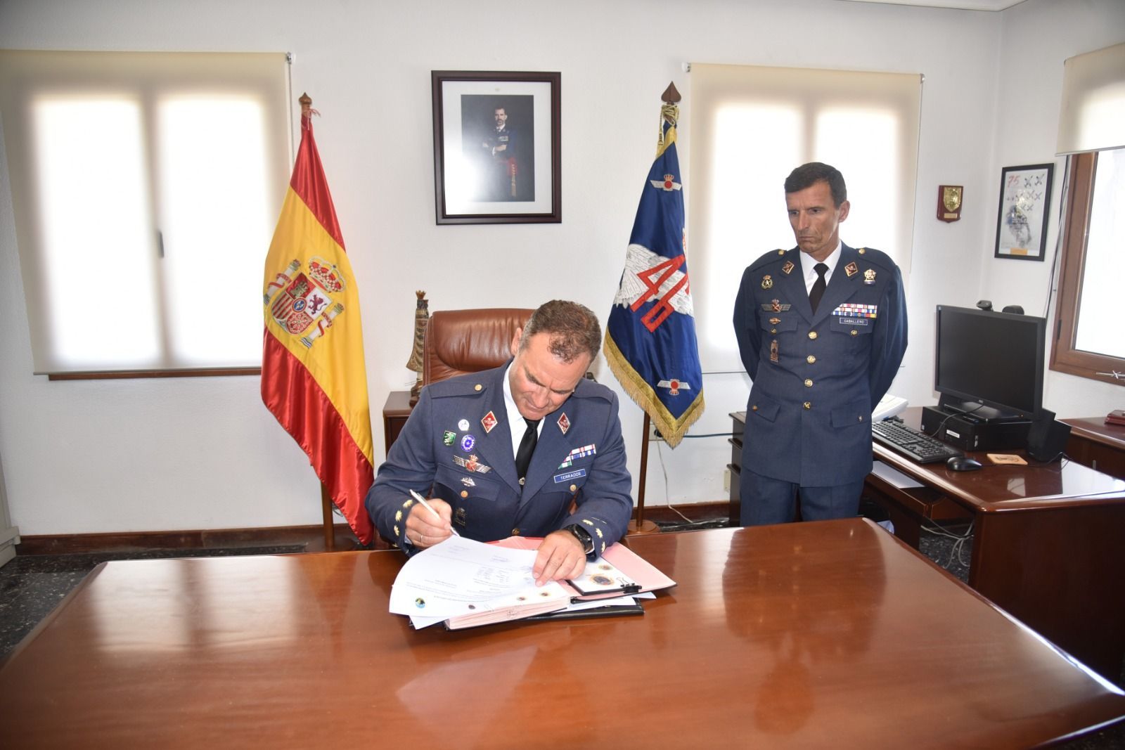 Juan José Terrados, nuevo jefe de la base aérea de Gando