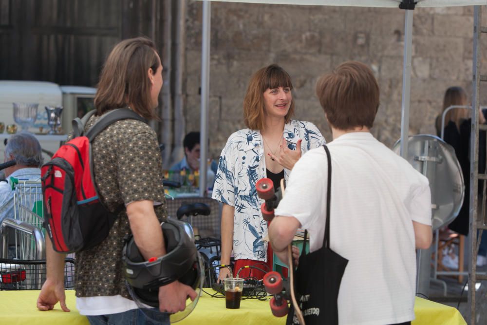 El mercadillo de San Rescat quiere volver a la plaza del Quadrado