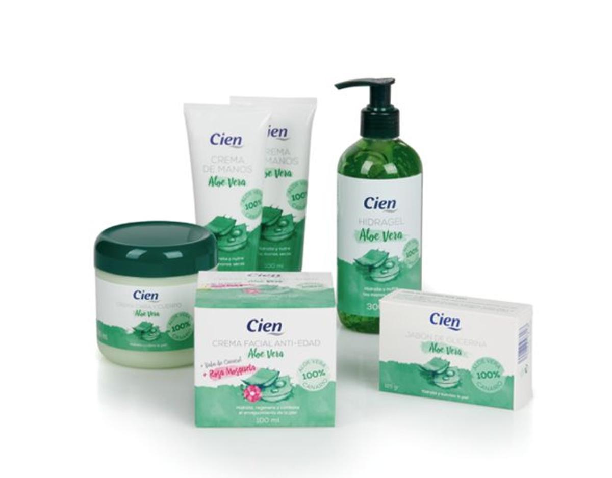 Gama Cien Aloe Vera de Lidl