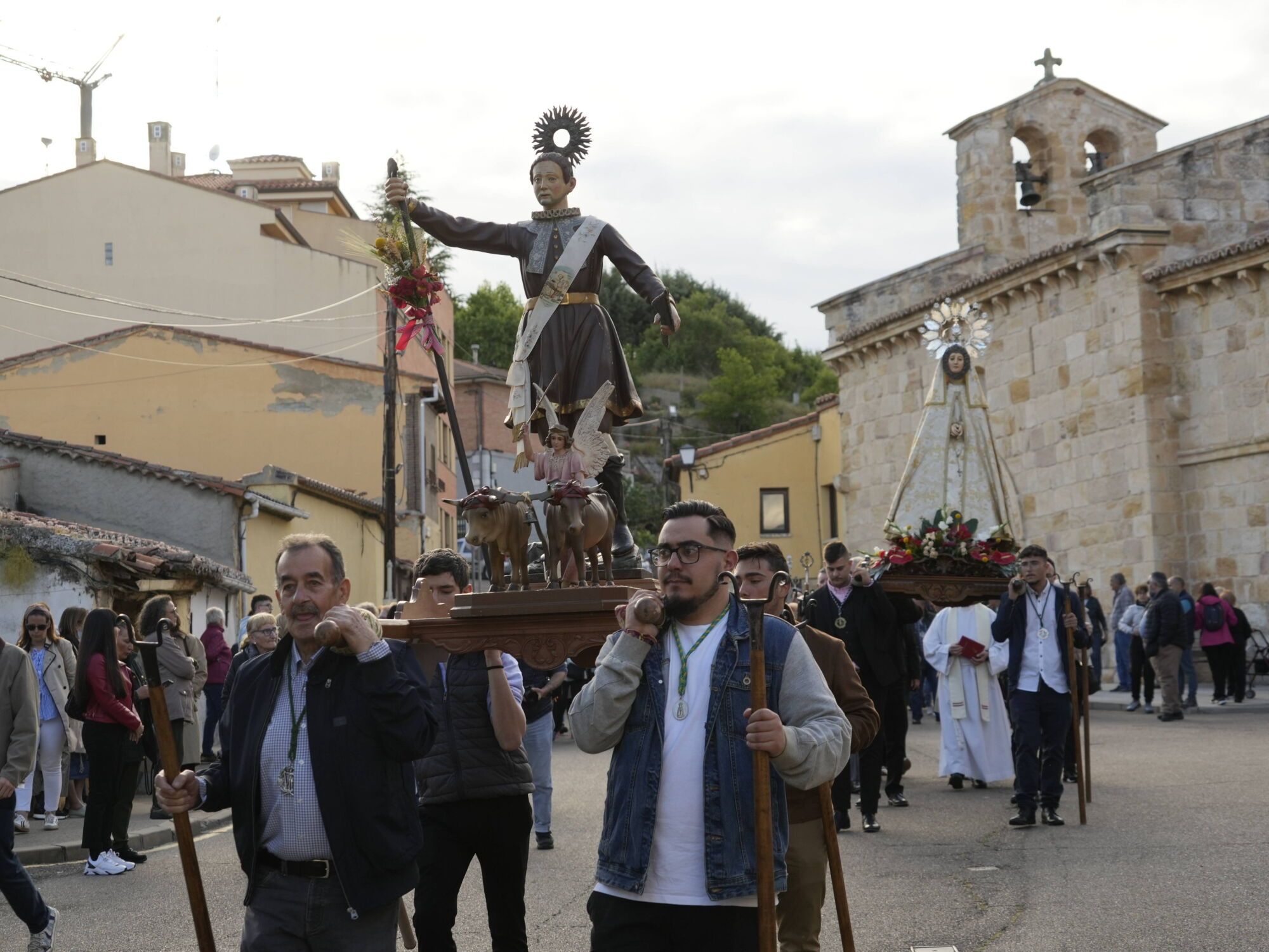 Las mejores imágenes de la procesión de San Isidro en Zamora