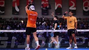 Galán y Chingotto lograron un importante triunfo ante Coki y Jon