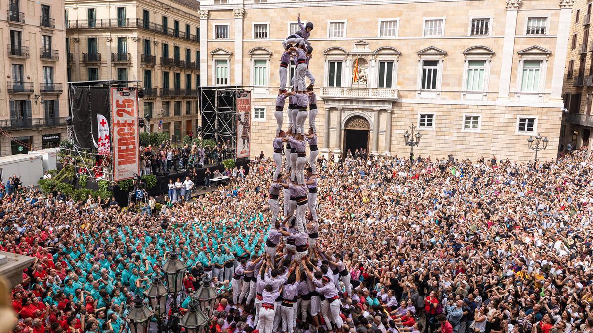 Diada històrica castellera Mercè 2025