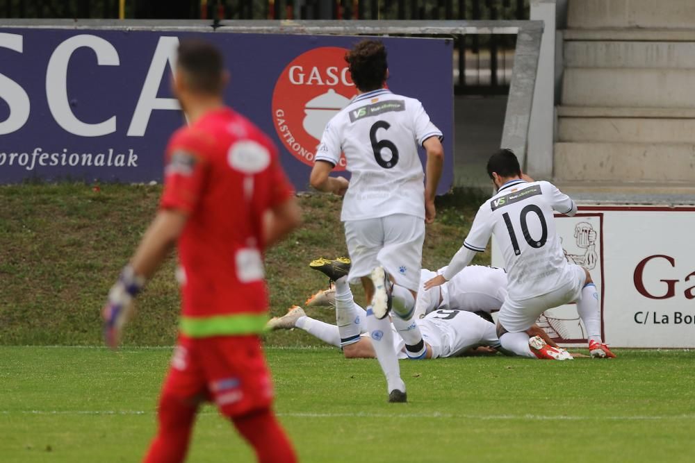 Un gol de Benja da un empate de oro al Hércules en Barakaldo