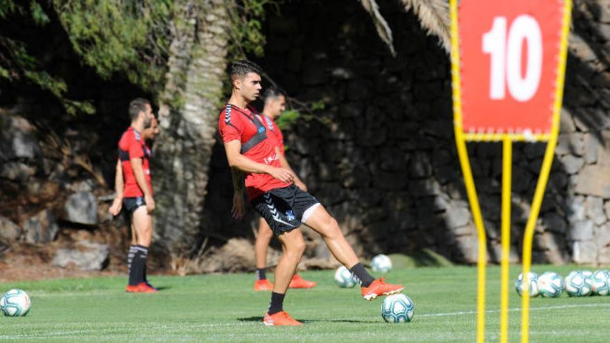 José Naranjo, en un entrenamiento anterior en El Mundialito.