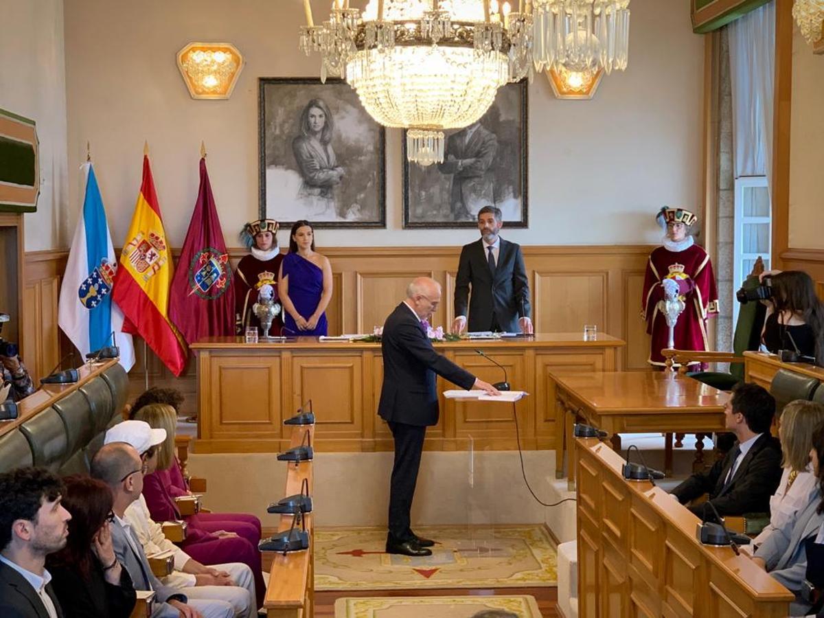 Pleno extraordinario de constitución da nova corporación municipal do Concello de Santiago