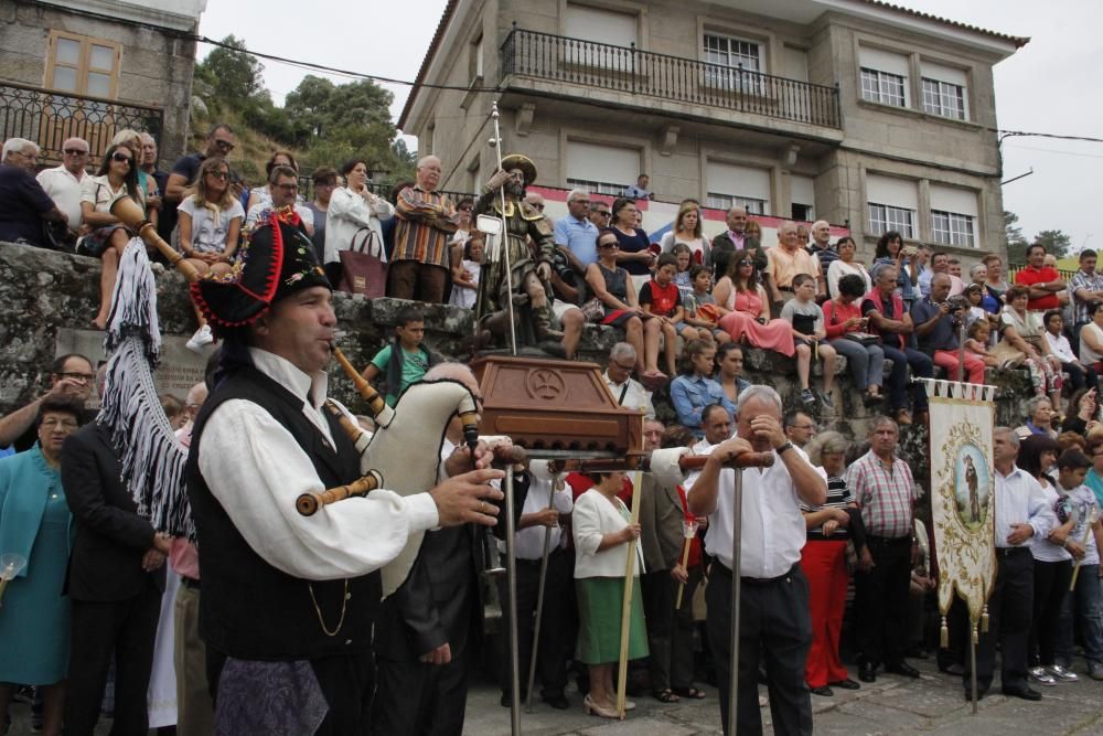 La danza ancestral de San Roque en O Hío