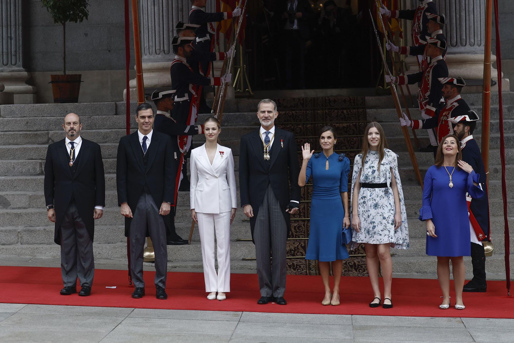 La princesa Leonor jura la Constitución en su 18 cumpleaños