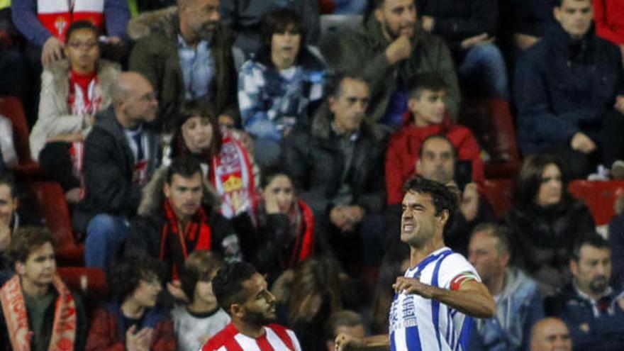 El partido entre el Sporting y la Real Sociedad, en imágenes