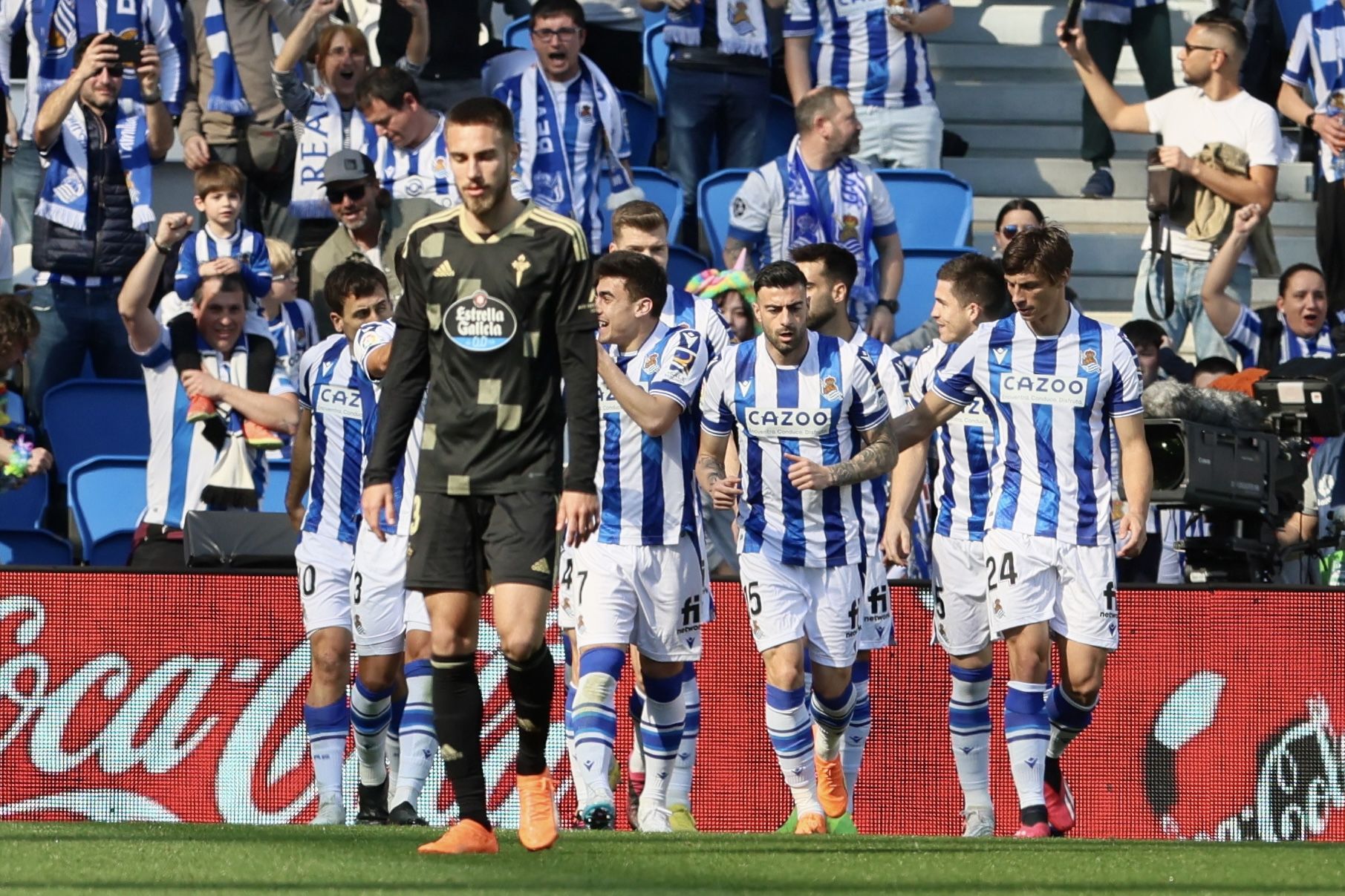 Todas las imágenes del partido entre la Real Sociedad y el Celta