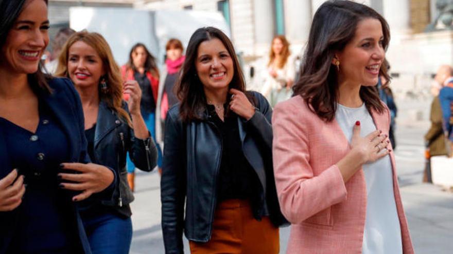 Inés Arrimadas, hoy, en el Congreso // Emilio Naranjo