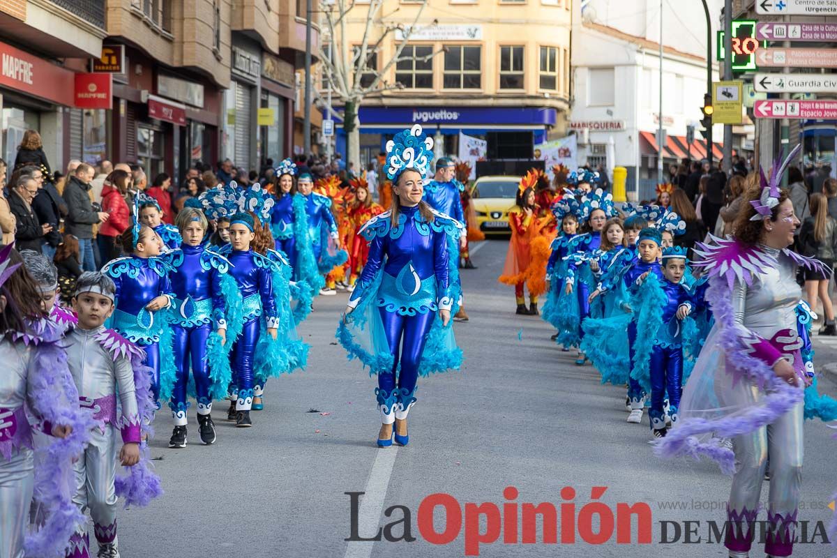 Los niños toman las calles de Cehegín en su desfile de Carnaval