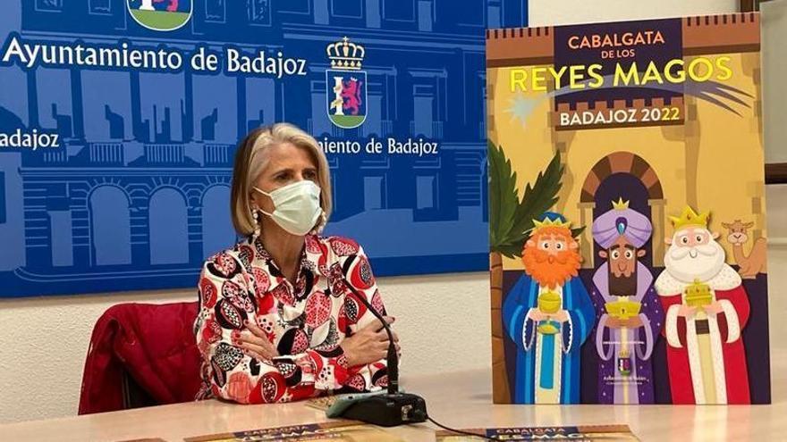 La concejala de Cultura, Paloma Morcillo, presentando esta mañana la cabalgata de Reyes.