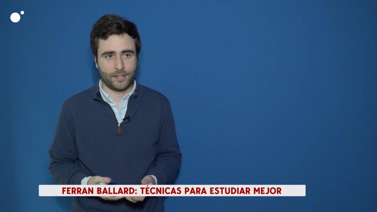 Ferran Ballard en una entrevista en Cuatro