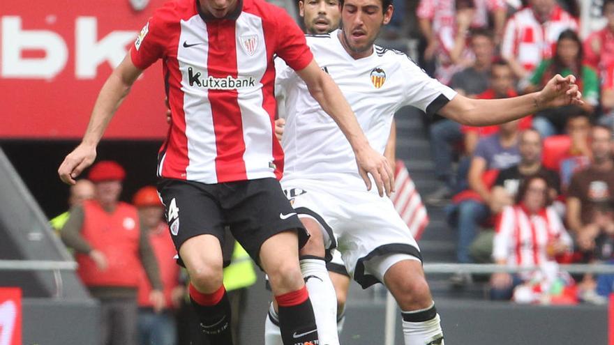 Laporte, durante su etapa en el Athletic Club de Bilbao