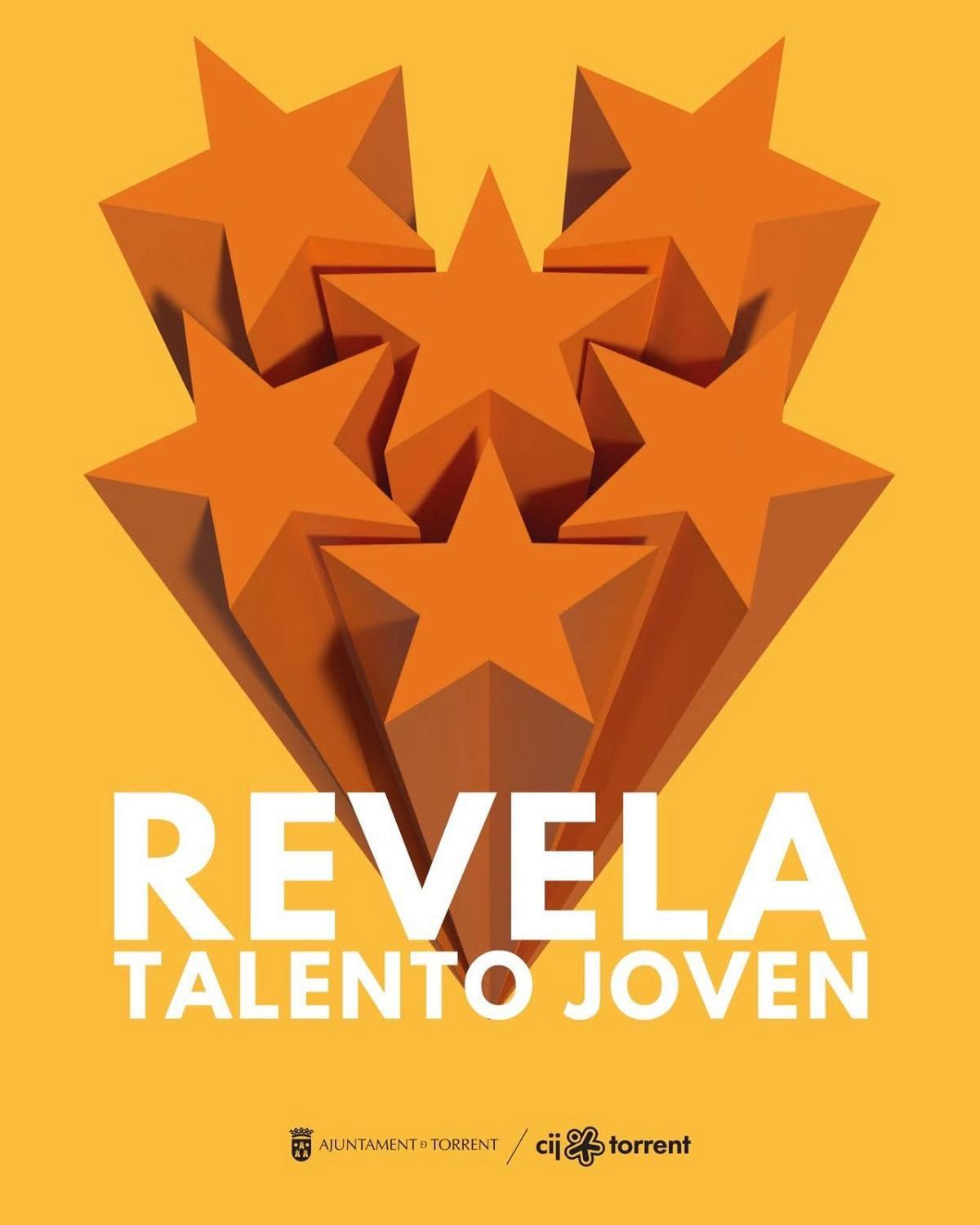 Cartel del concurso de talento joven de Torrent.