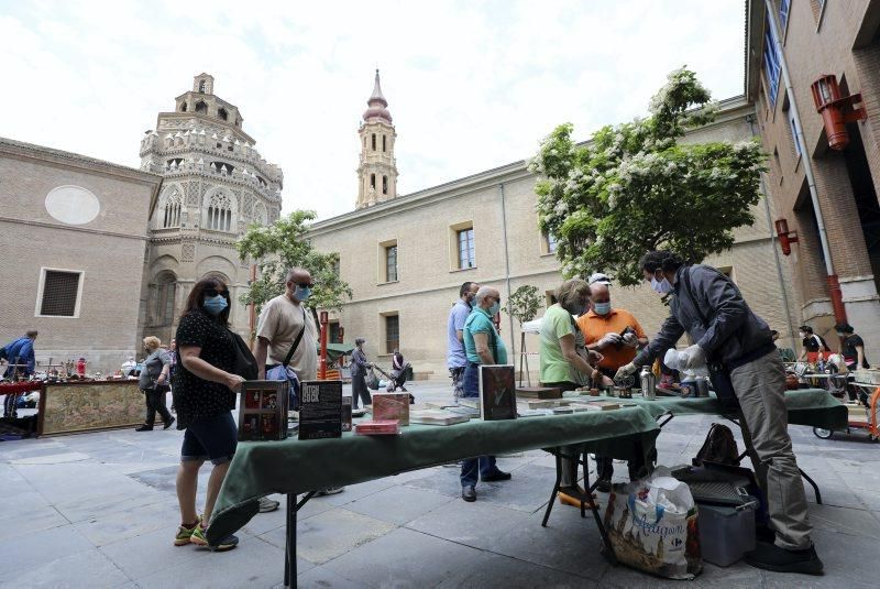 Reapertura de los rastrillos de antigüedades de la plaza de San Francisco y plaza de San Bruno