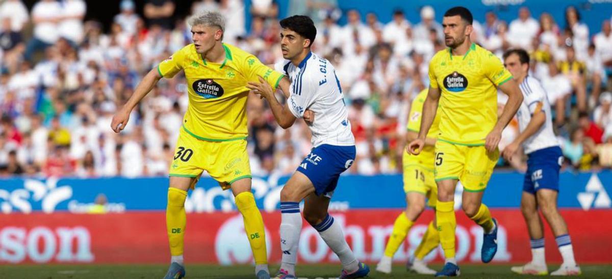 Adrián Guerrero, en el partido ante el Zaragoza. |  LaLiga