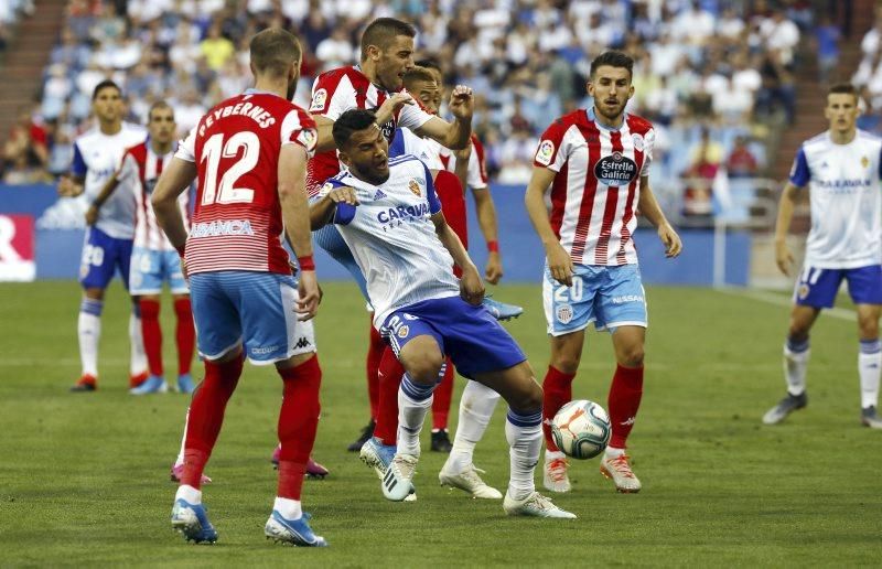 Partido entre el Real Zaragoza y el Lugo