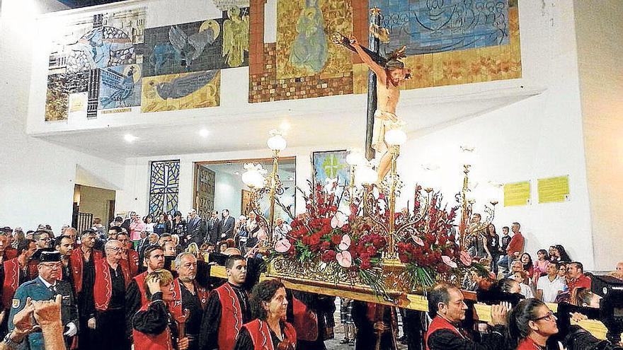 Devoción al Crist de la Suor en Calp