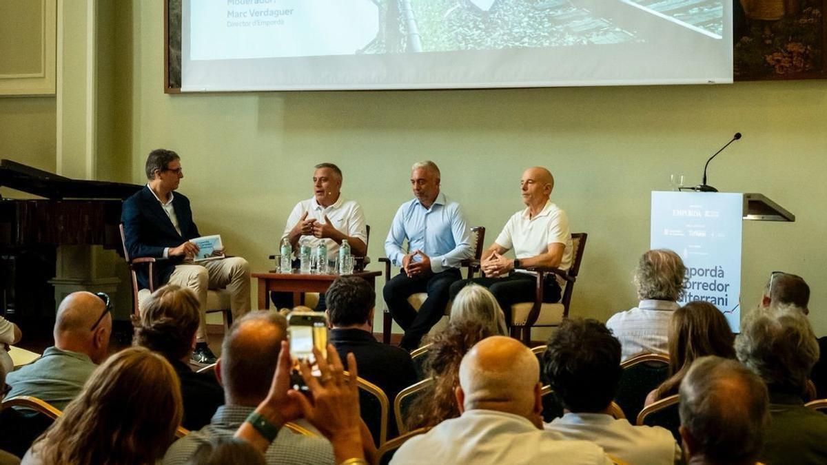 Les imatges de la jornada "L’Empordà i el Corredor Mediterrani"