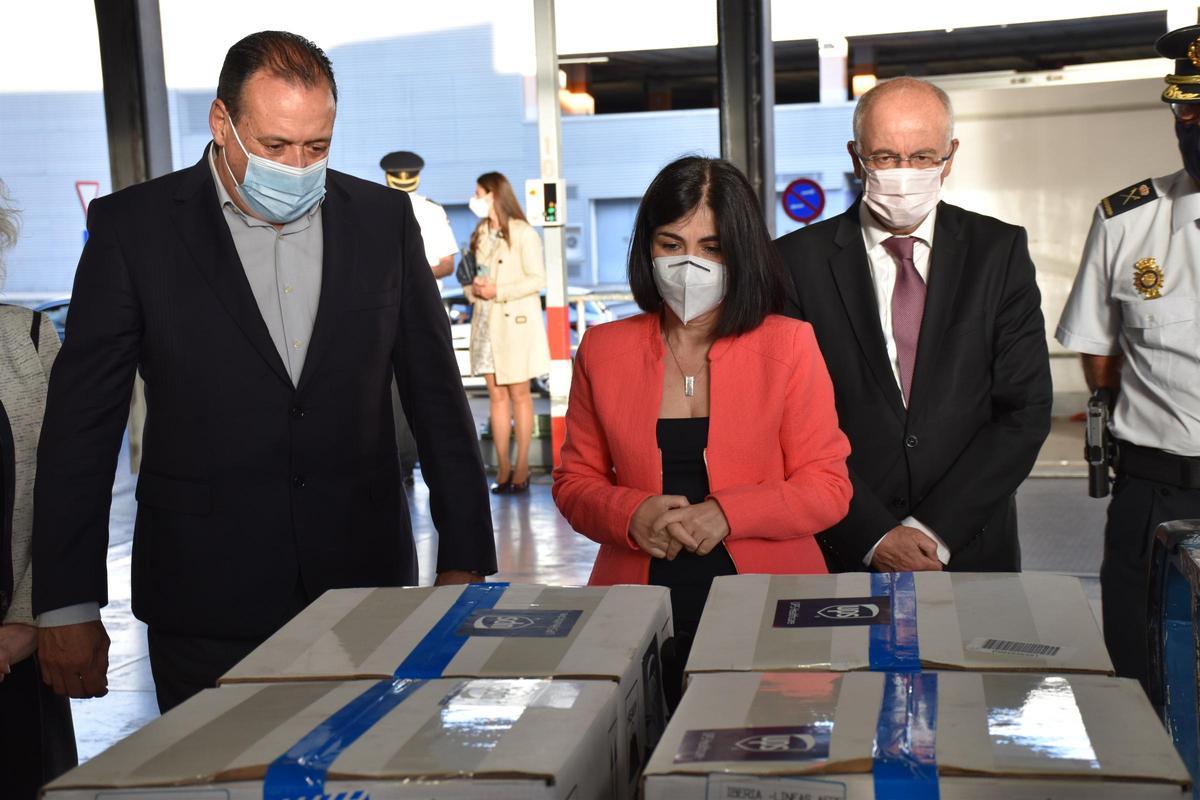 La ministra de Sanidad, Carolina Darias.