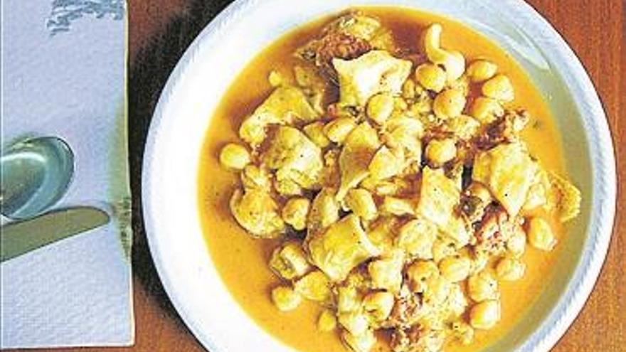 Callos con garbanzos