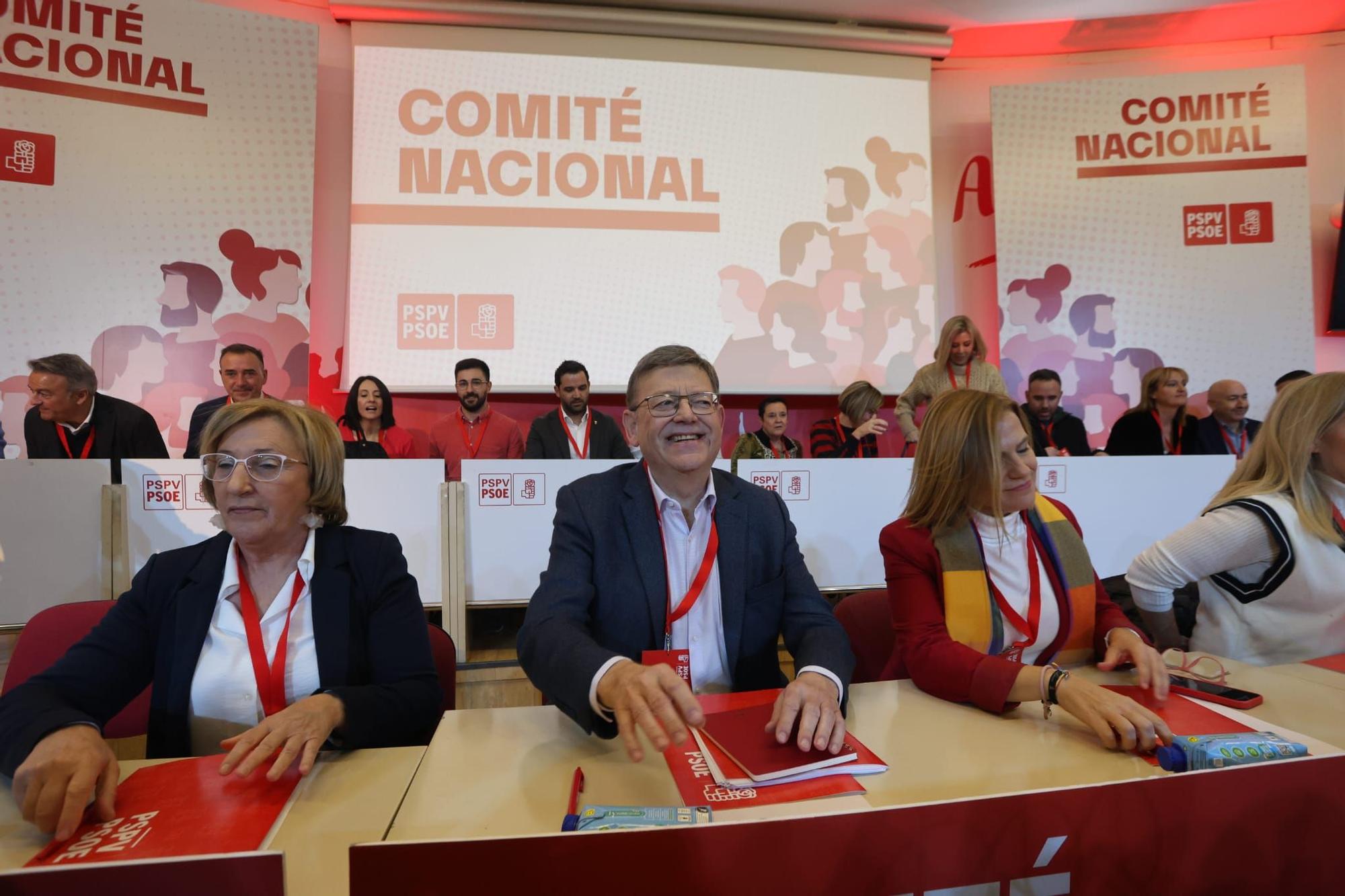 Ximo Puig abre el Comité Nacional del PSPV