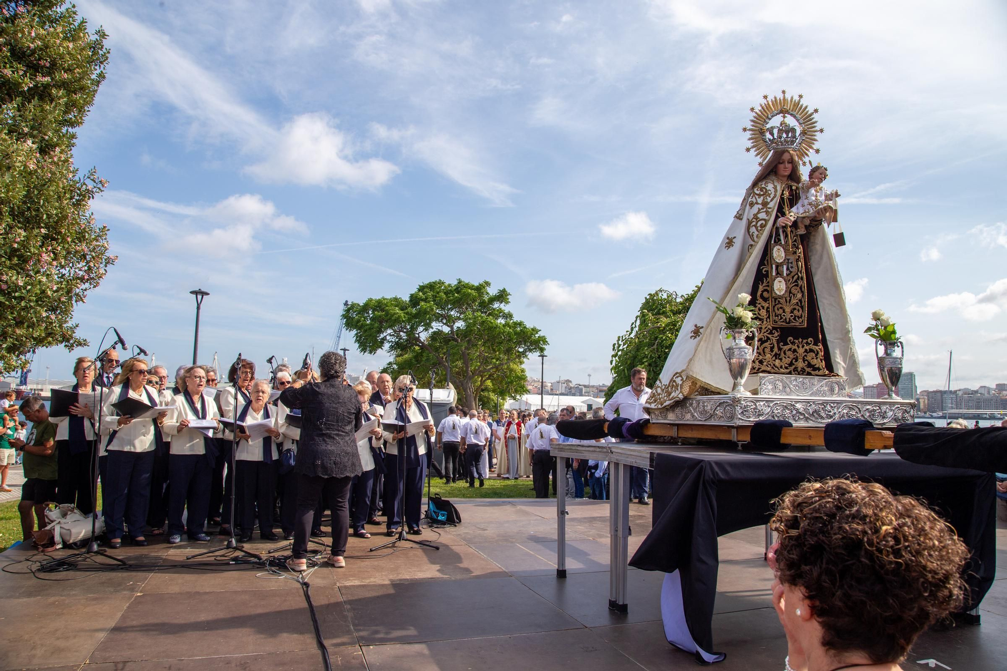 Procesión del Carmen en A Coruña