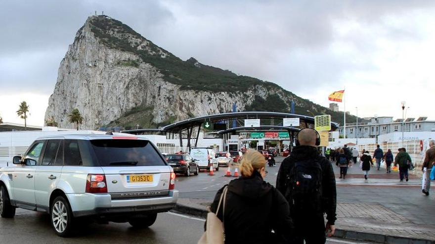 El peñón de Gibraltar.