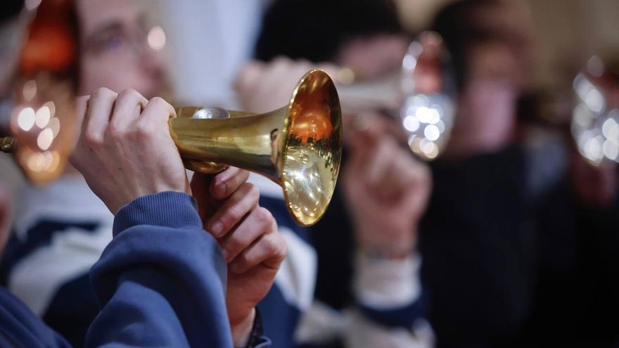 Las bandas de música se preparan para la Semana Santa