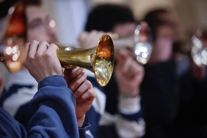 Las bandas de música se preparan para la Semana Santa