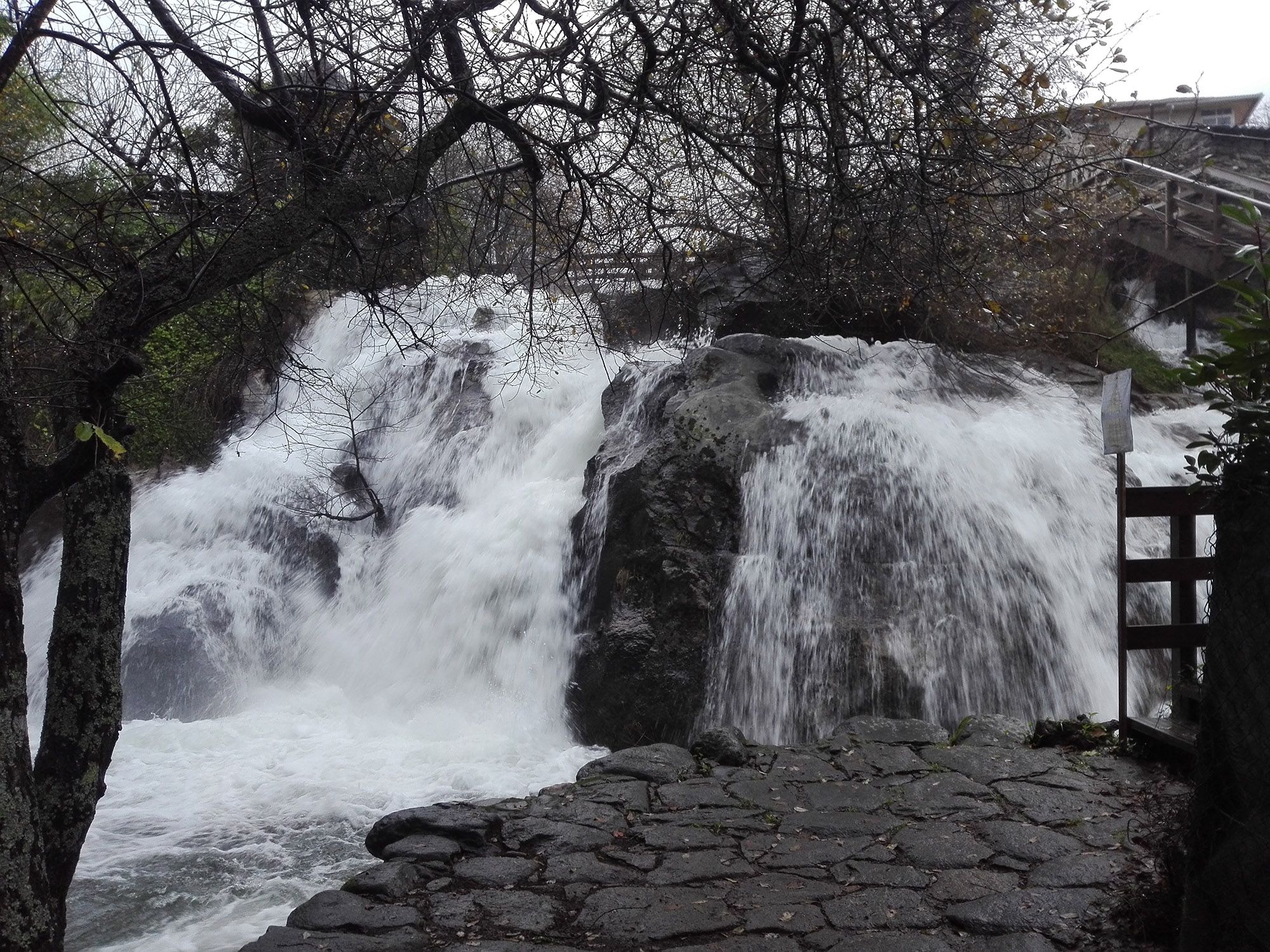 A fervenza de A Feixa en Redondela