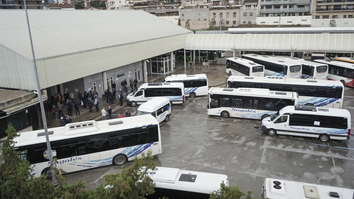 L'estació d'autobusos de Manresa