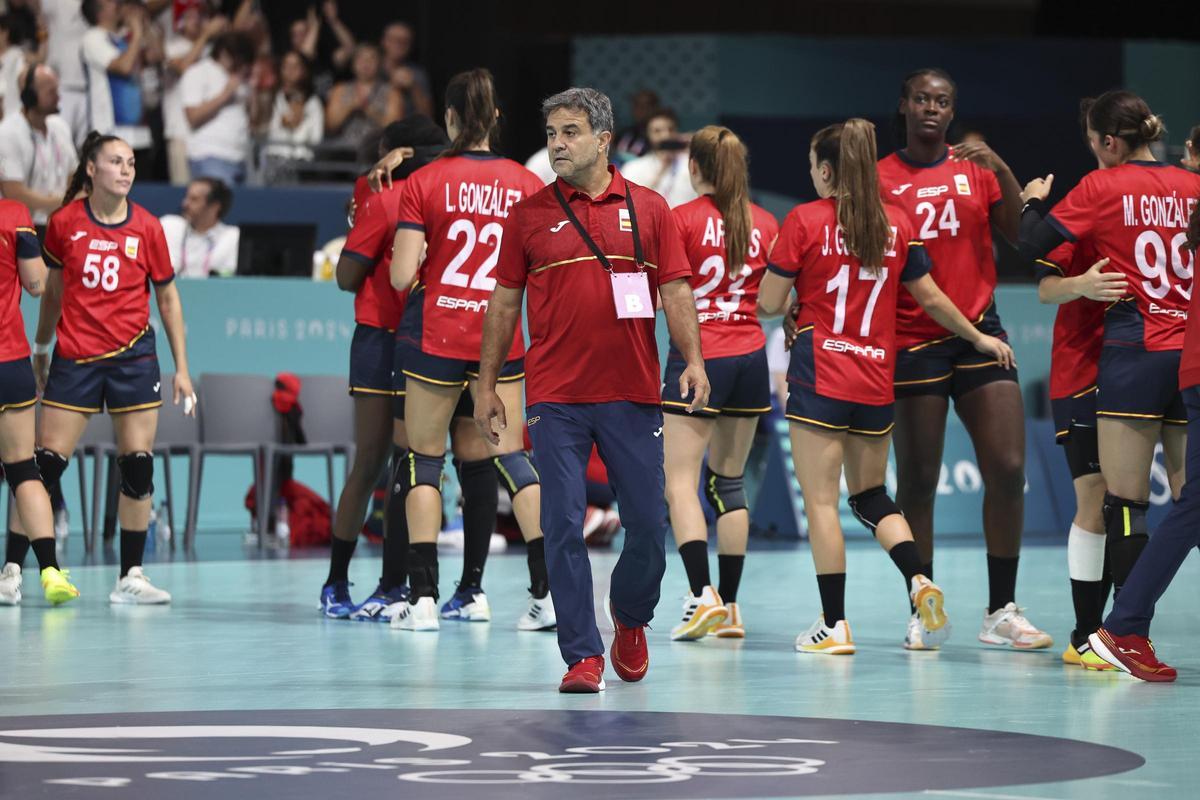 Balonmano en los Juegos Olímpicos: España - Francia, en imágenes. Balonmano en los Juegos Olímpicos: España - Francia, en imágenes.