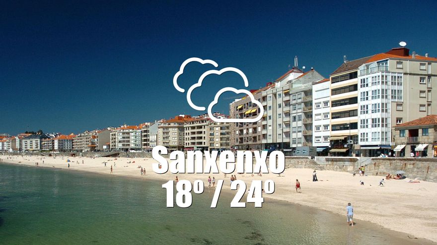 El tiempo en Sanxenxo: previsión meteorológica para hoy, miércoles 18 de junio