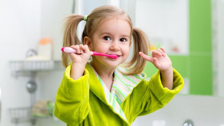 La higiene bucal de los niños es fundamental.