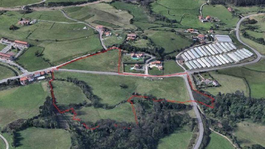 La primera urbanización &quot;zona azul&quot; de España elige Llanera: este es el proyecto presentado para hacer chalés en Villabona