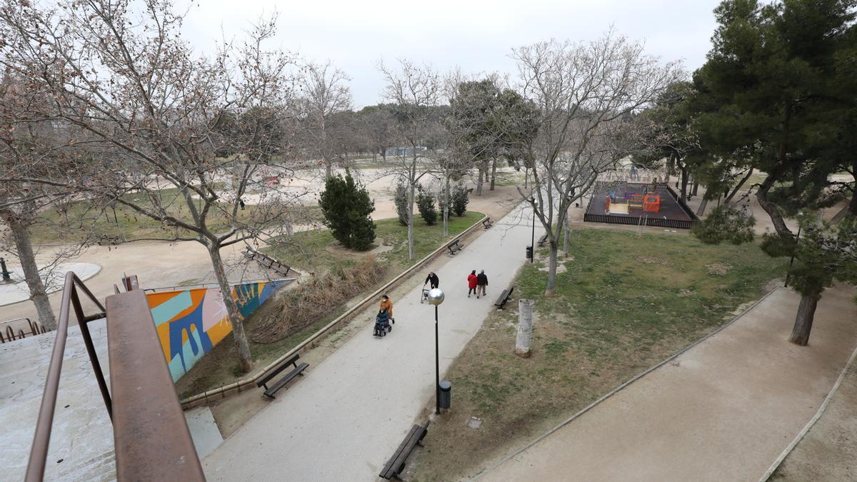 El acceso al recinto aforado donde se celebrará la Cincomarzada este año se hará por la zona del centro cívico del parque del Tío Jorge.