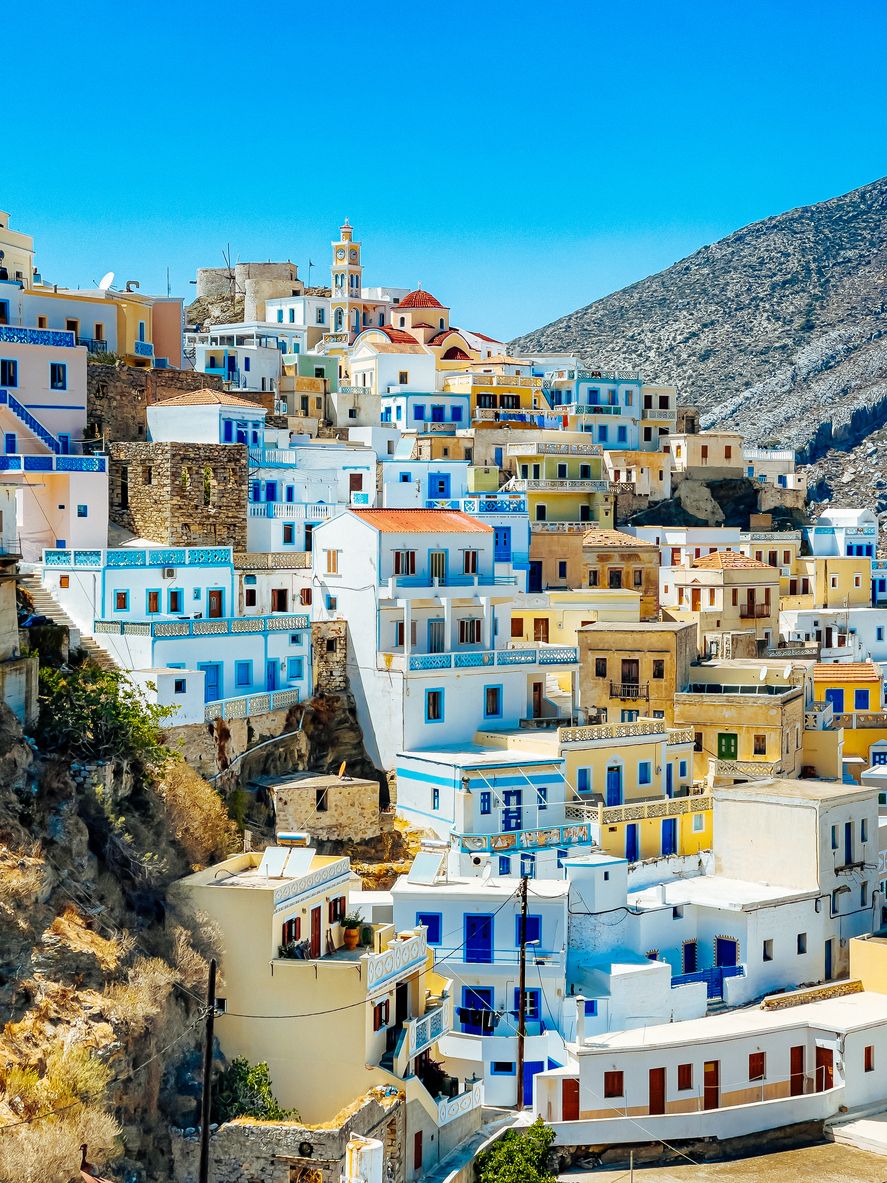 Las aldeas se Karpathos se pueden visitar.